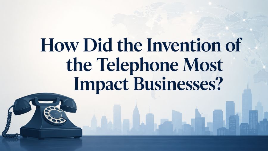 How Did the Invention of the Telephone Most Impact Businesses?