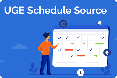 UGE Schedule Source