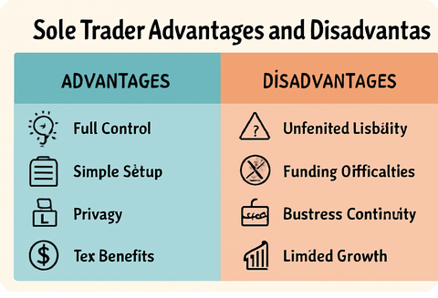 Sole Trader Advantages and Disadvantages