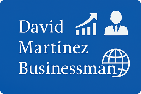 David Martínez Businessman
