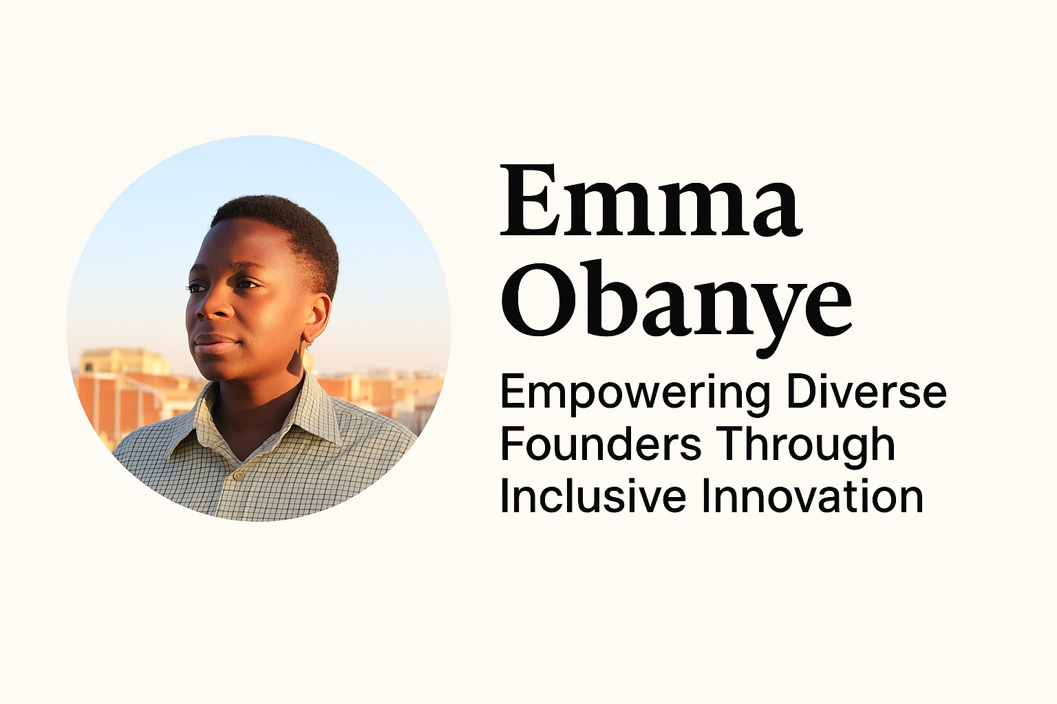 Emma Obanye: Championing Diversity and Innovation in the Tech World