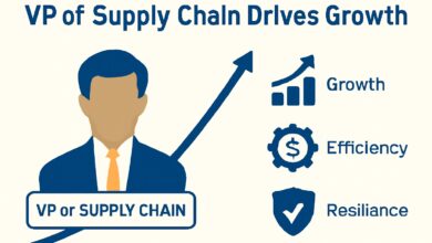 Is a vice president of supply chain vital to growth?