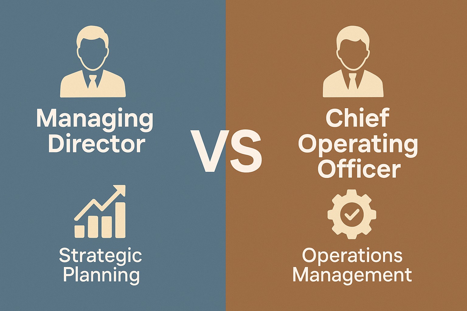 Managing Director vs Chief Operating Officer: