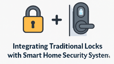 Integrating Traditional Locks with Smart Home Security Systems