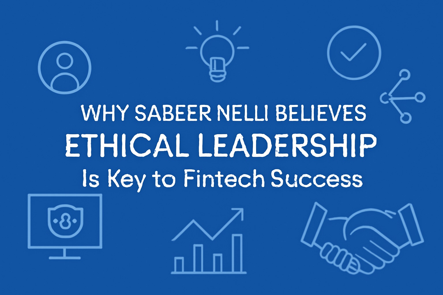 Why Sabeer Nelli Believes Ethical Leadership Is Key to Fintech Success
