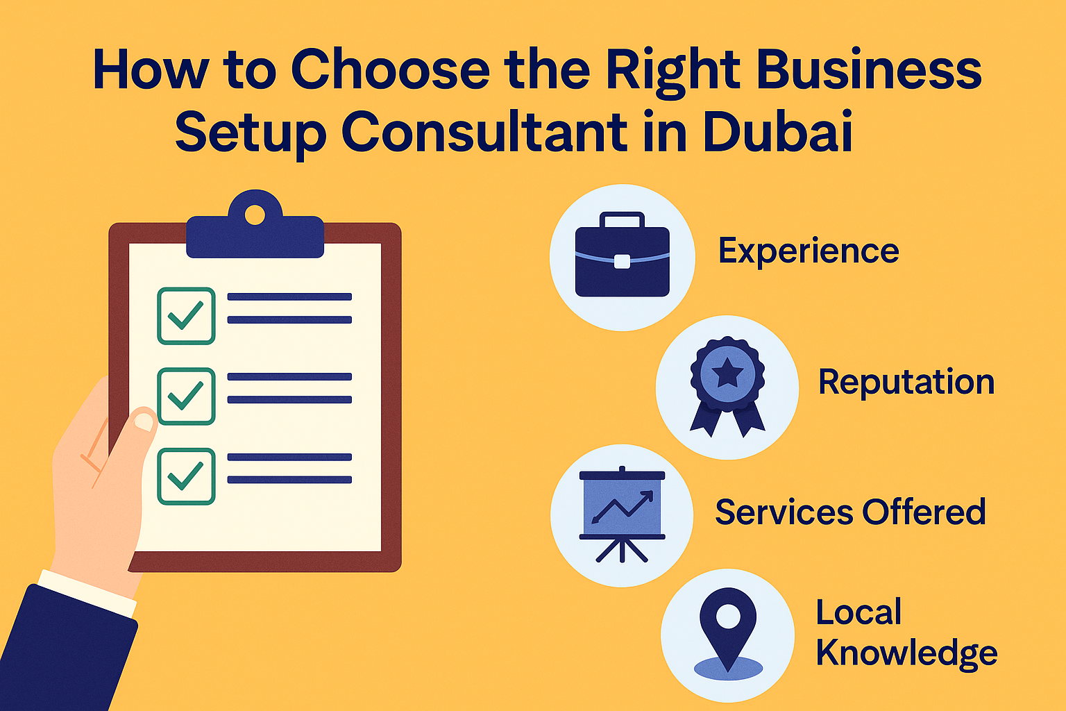 How to Choose the Right Business Setup Consultant in Dubai