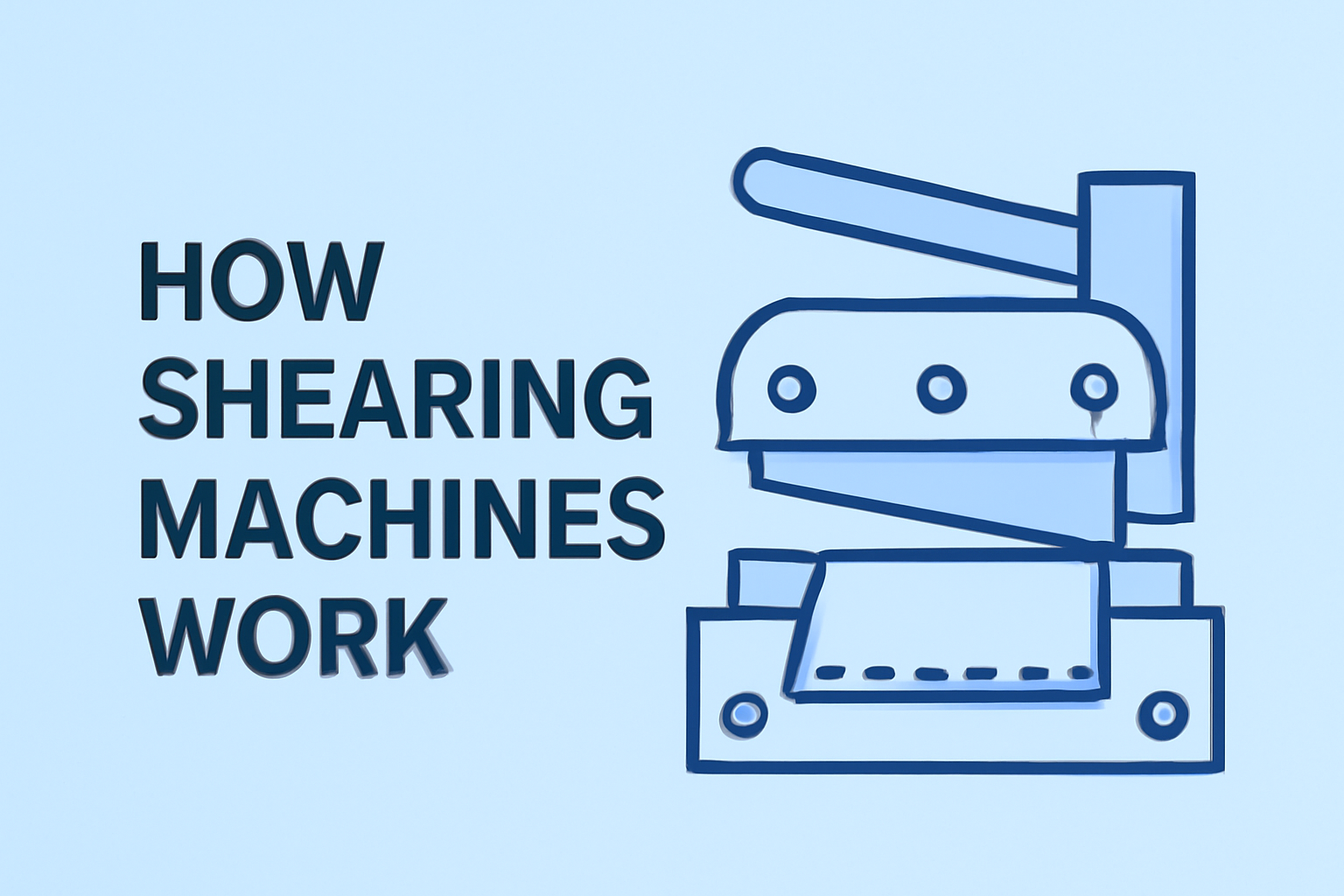 How Does Shear Machine Work?