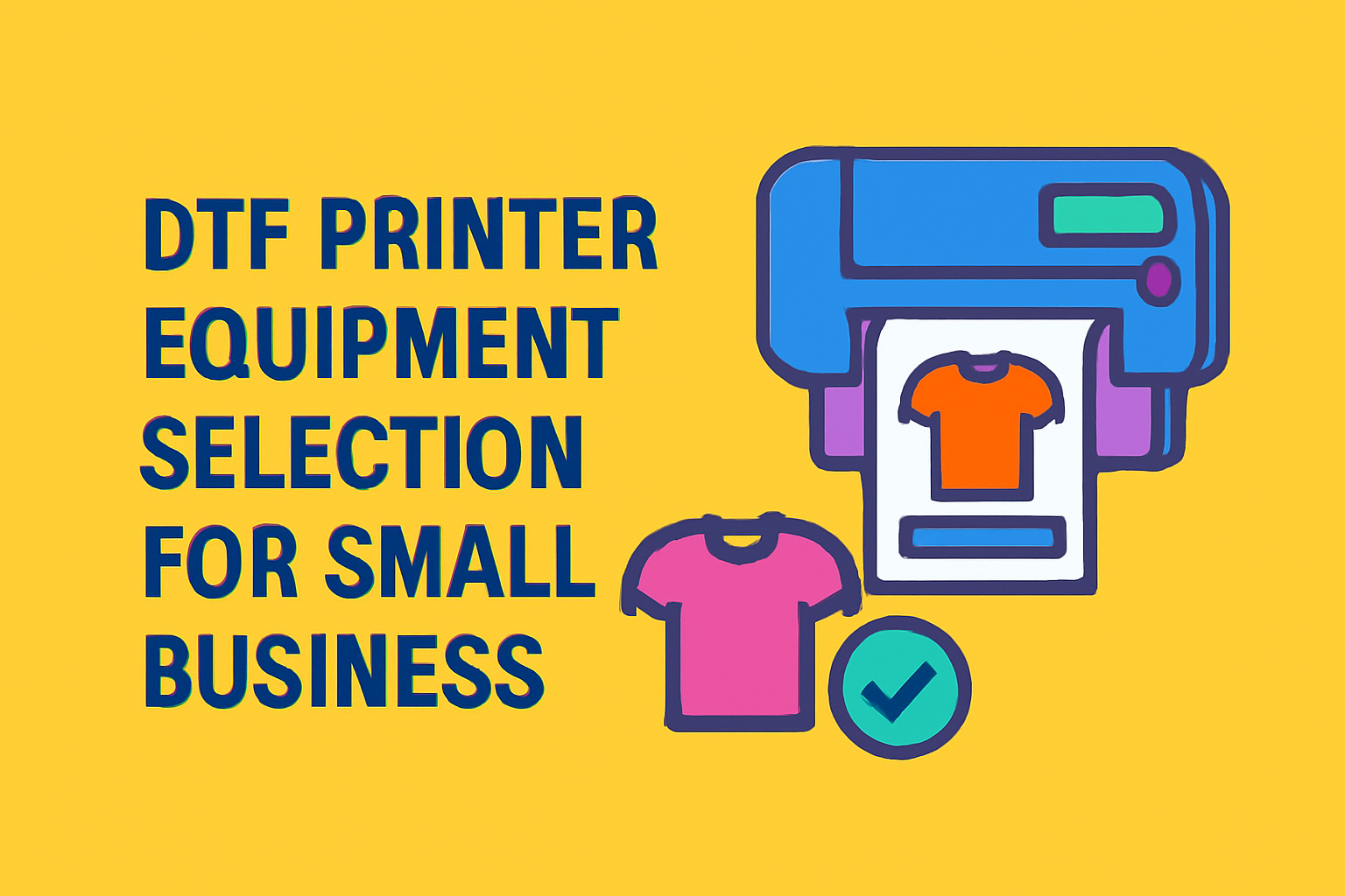 DTF Printer Equipment Selection for Small Business