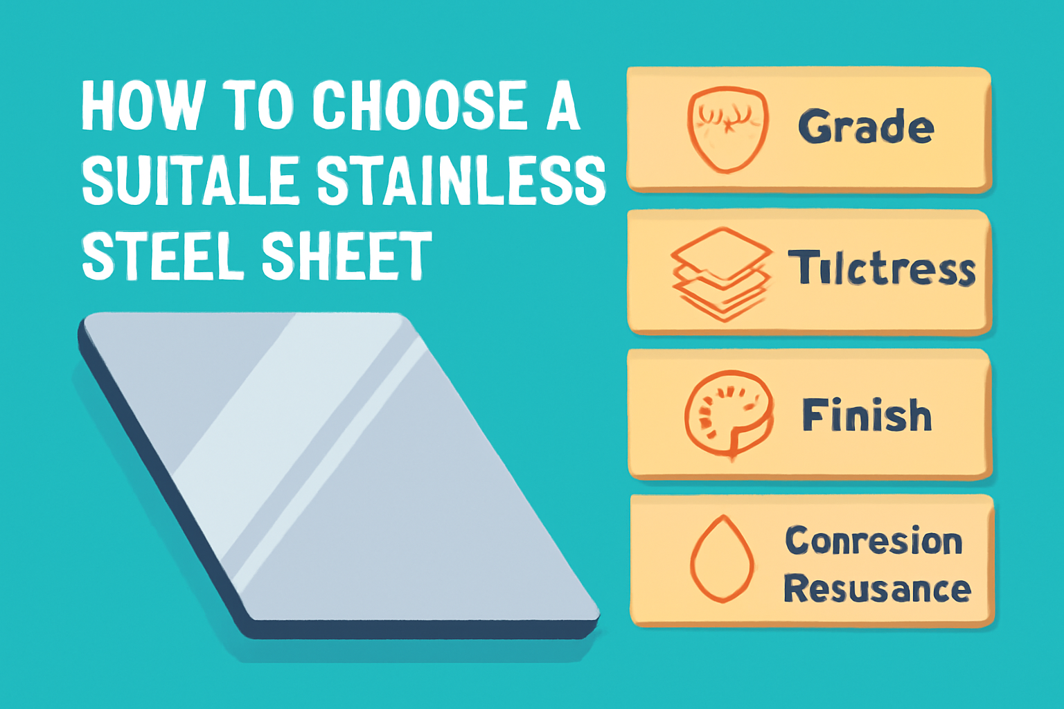How to Choose A Suitable Stainless Steel Sheet?