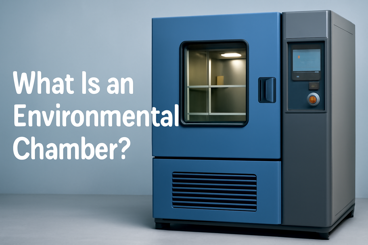 What Is an Environmental Chamber?