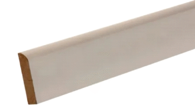 How White MDF Skirting Board Adds Polish to Any Room