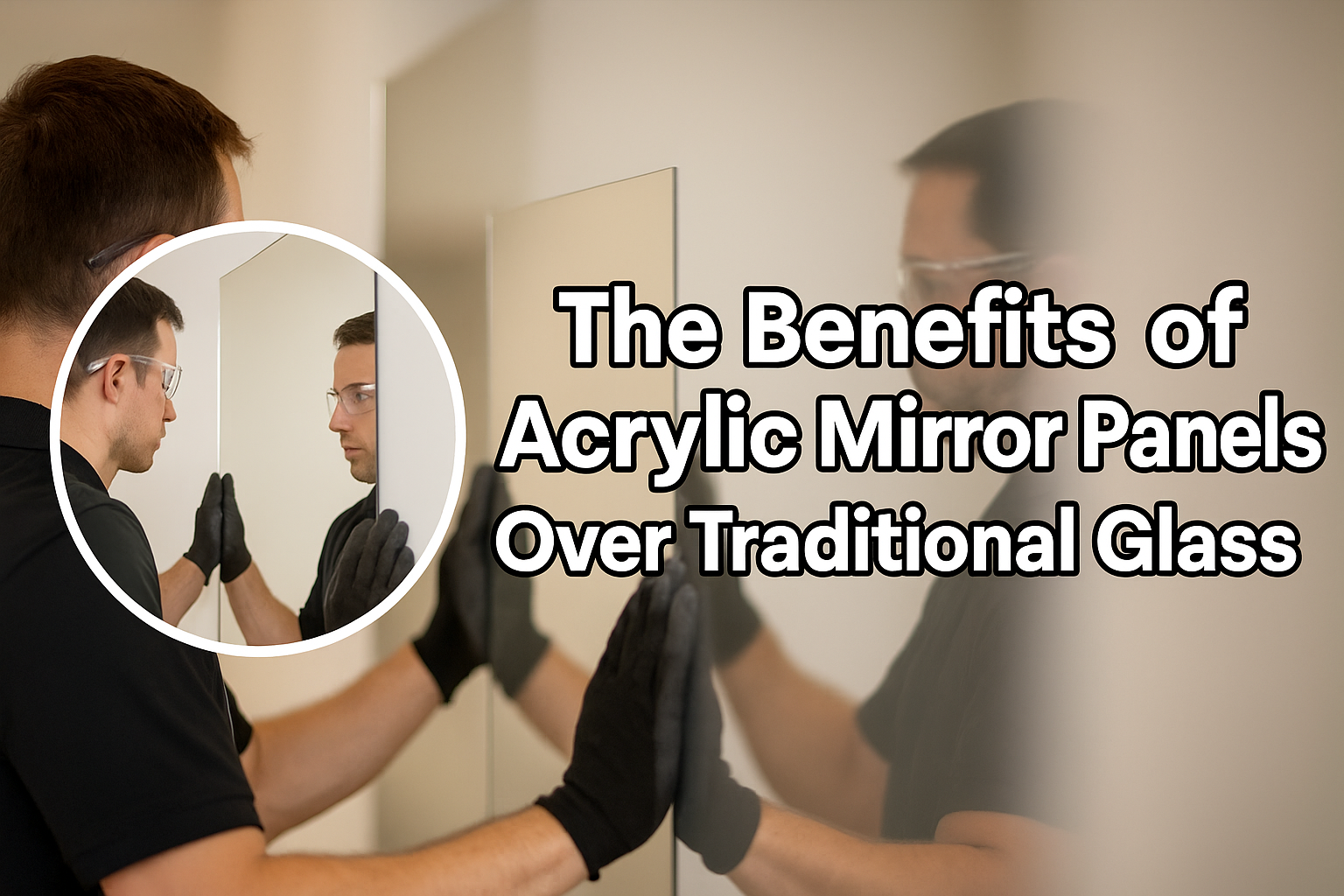 The Benefits of Acrylic Mirror Panels Over Traditional Glass