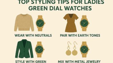 Top Styling Tips for Ladies Green Dial Watches