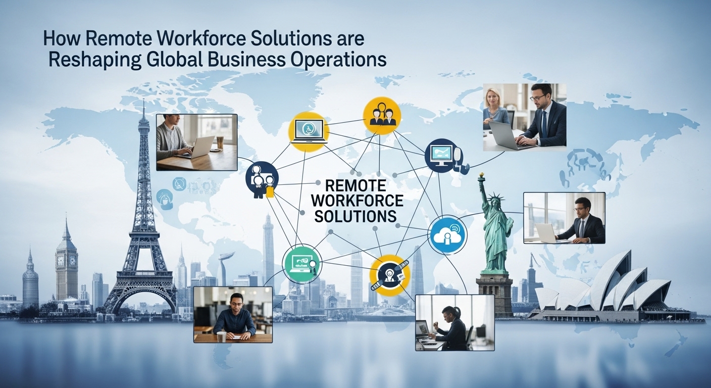 How Remote Workforce Solutions are Reshaping Global Business Operations