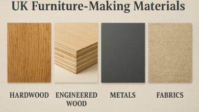 Top Materials Used by UK Furniture Makers