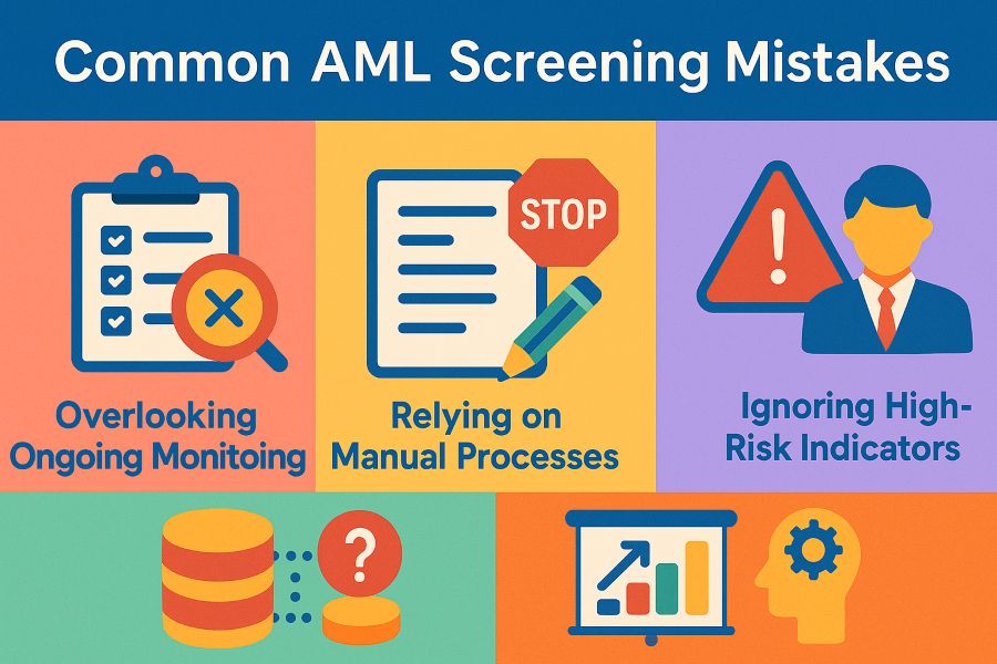 Common AML Screening Mistakes and How to Prevent Them