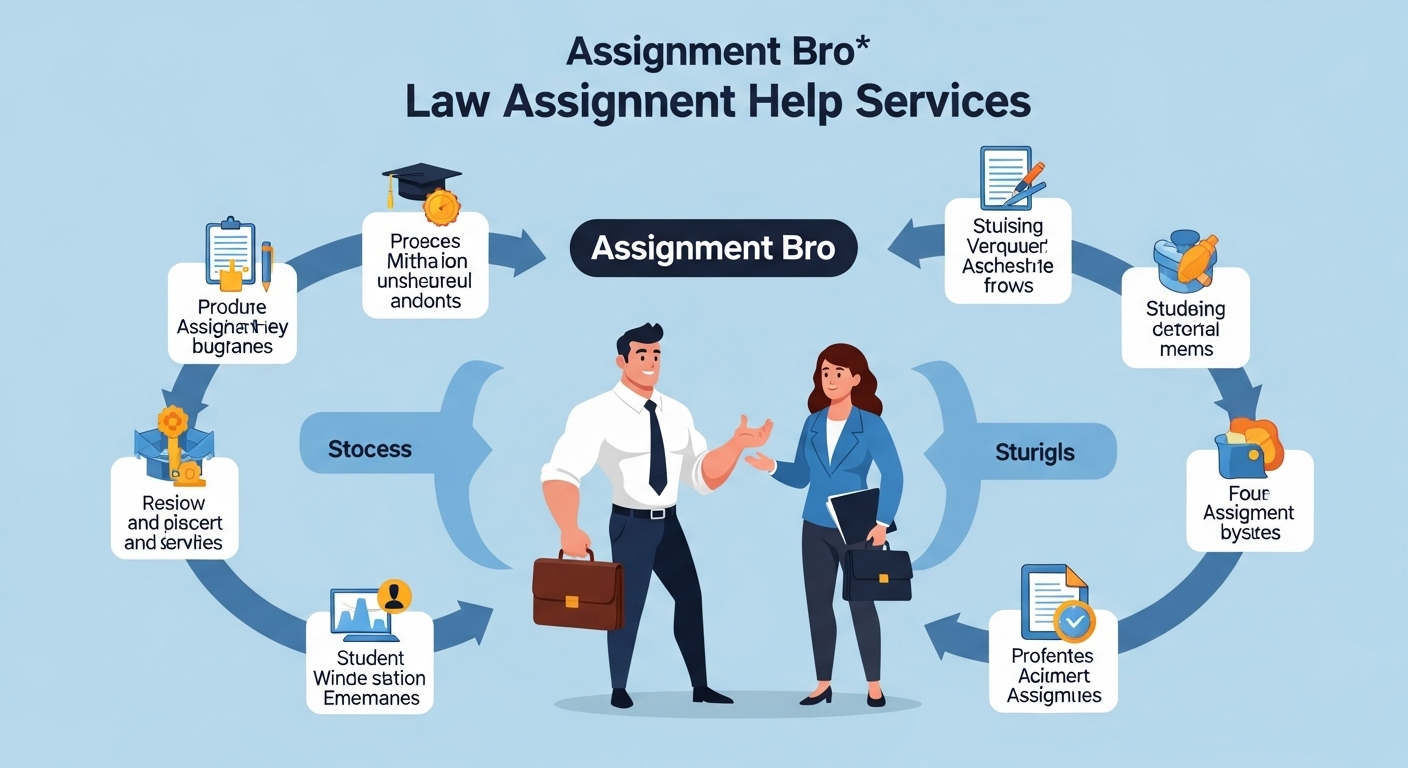 How Assignment Bro's Law Assignment Help Services Work