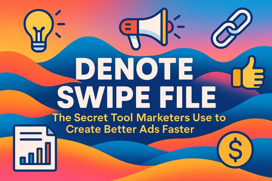 Denote Swipe File The Secret Tool Marketers Use to Create Better Ads Faster