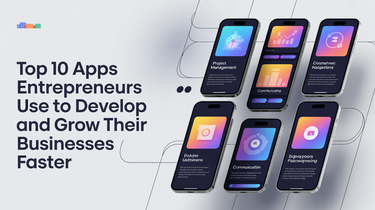 Top 10 Apps Entrepreneurs Use to Develop and Grow Their Businesses Faster