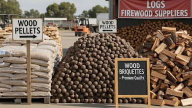 Wood Pellets, Wood Briquettes, and Logs Firewood Suppliers in my area of choice