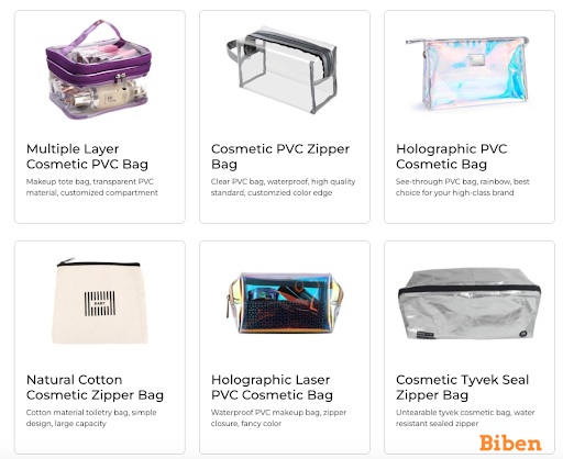 Custom Cosmetic Bags