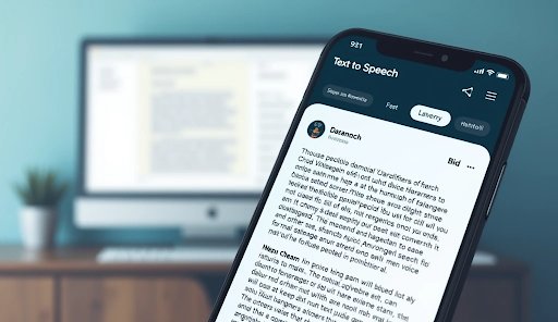 Text-to-Speech Free Apps for Quick and Clear Text-to-Speech Output