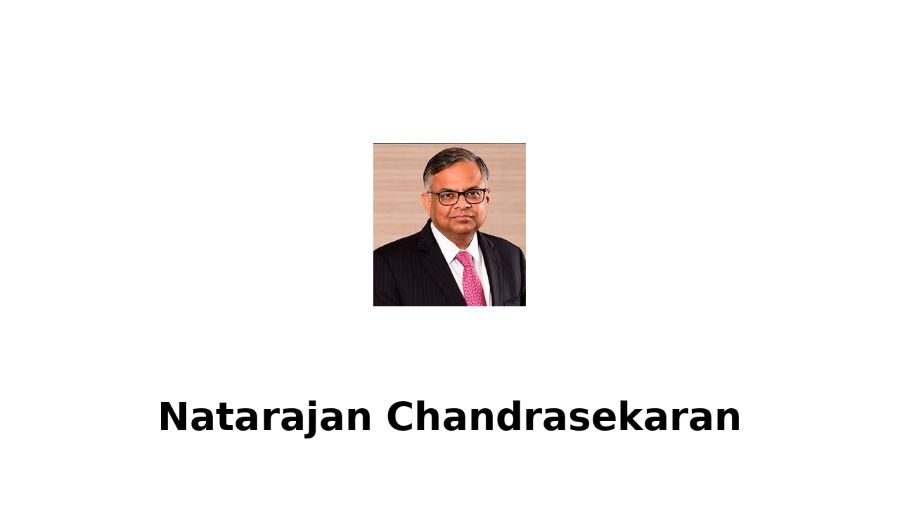 Natarajan Chandrasekaran