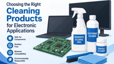 Choosing the Right Cleaning Products for Electronic Applications